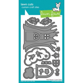 Lawn Fawn, lawn cuts/ Stanzschablone, tree house