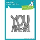Lawn Fawn, lawn cuts/ Stanzschablone, giant you are #1