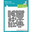 Lawn Fawn, lawn cuts/ Stanzschablone, tiny gift box dog...