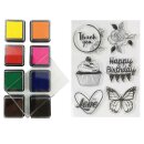 Vaessen Creative, Stamping Starter Kit, 30 Teile
