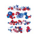 Darice, Dream Sequins Patriotic Bright Flake, Pailletten,...