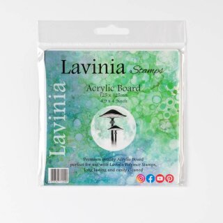 Lavinia Stamps Acrylic Board, Acryl-Stempelblock, 125x125mm 1 Stück
