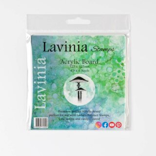 Lavinia Stamps Acrylic Boards, Acryl-Stempelblock, 125x125mm 1 Stück