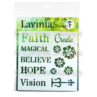 Lavinia Stamps, stencils - Words 1
