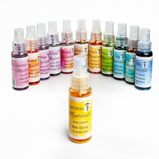 Lavinia Stamps, Mica-Infused, Mysticals Mist Spray, Bumble Bee
