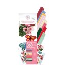 papier + ideen: kleine Schmetterlinge Quilling Kit