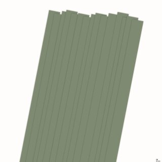 papier + ideen, Quilling Papierstreifen "On Edge" Verdigris, 25x450mm, 250g/m2, 15 Streifen