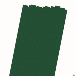 papier + ideen, Quilling Papierstreifen "On Edge" Dark Green, 25x450mm, 290g/m2, 15 Streifen