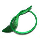 Quilled Creations, Paper Stripes, Green Edge on Green...