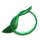 Quilled Creations, Paper Stripes, Green Edge on Green Quilling Paper 1/8" (3mm)