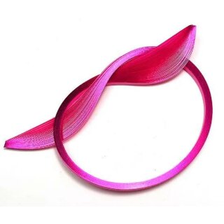 Quilled Creations, Paper Stripes, Pink Edge on Pink Quilling Paper 1/8" (3mm)