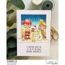 Stamping Bella, Rubber Stamp, MINI ODDBALLS BUILDING A CASTLE