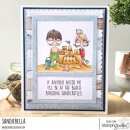 Stamping Bella, Rubber Stamp, MINI ODDBALLS BUILDING A CASTLE