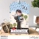 Stamping Bella, Rubber Stamp, ODDBALL BOY TEACHER