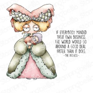 Stamping Bella, Rubber Stamp, ODDBALL DUCHESS