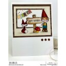 Stamping Bella, Rubber Stamp, ODDBALL GNOME KIDS