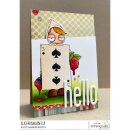 Stamping Bella, Rubber Stamp, ODDBALL PLAYING CARD