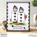 Stamping Bella, Rubber Stamp, ODDBALL PLAYING CARD