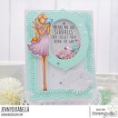 Stamping Bella, Rubber Stamp, UPTOWN GIRL SYLVIA AND THE SEASHELL