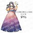 Stamping Bella, Rubber Stamp, UPTOWN MYSTICAL GIRL