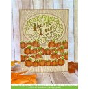 Lawn Fawn, clear stamp, giant thank you messages