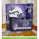 Lawn Fawn, clear stamp, fangtastic friends