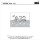 Lawn Fawn, clear stamp, ugly and bright