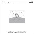 Lawn Fawn, clear stamp, snow one like you