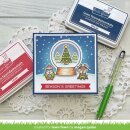 Lawn Fawn, clear stamp, say what? holiday critters