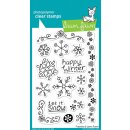 Lawn Fawn, clear stamp, frosties
