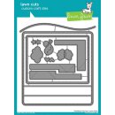 Lawn Fawn, lawn cuts/ Stanzschablone, peekaboo pop-up