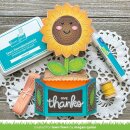 Lawn Fawn, lawn cuts/ Stanzschablone, magic iris sunflower add-on