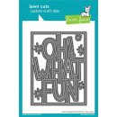 Lawn Fawn, lawn cuts/ Stanzschablone, giant outlined oh...