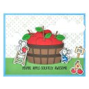 Lawn Fawn, lawn cuts/ Stanzschablone, build-a-barrel: apple