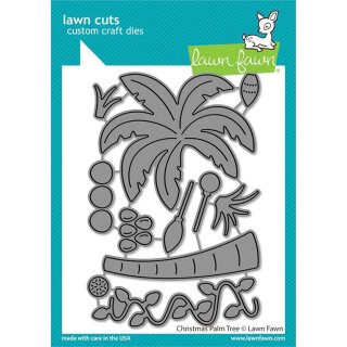 Lawn Fawn, lawn cuts/ Stanzschablone, christmas palm tree