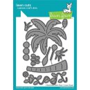 Lawn Fawn, lawn cuts/ Stanzschablone, christmas palm tree