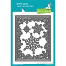 Lawn Fawn, lawn cuts/ Stanzschablone, snow flurries backdrop