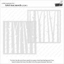 Lawn Fawn, Lawn Clippings, birch tree stencils