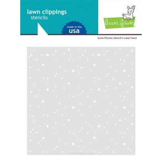 Lawn Fawn, Lawn Clippings, snow flurries background stencil