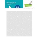 Lawn Fawn, Lawn Clippings, snow flurries background stencil
