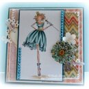 Stamping Bella, Rubber Stamp, UPTOWN GIRL FAITH THE FAIRY...