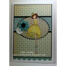 Stamping Bella, Rubber Stamp, UPTOWN GIRL FAITH THE FAIRY (includes sentiment)
