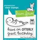 Lawn Fawn, clear stamp, year five