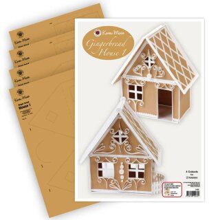 Quilling, On Edge Lebkuchenhaus – Ausschneidebogen I