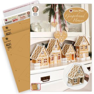 Karen Marie Klip: Quilling Anleitung, On Edge Gingerbread...