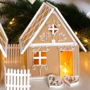 Karen Marie Klip: Quilling Anleitung, On Edge Gingerbread Houses/ Lebkuchenhaus