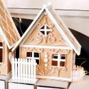Karen Marie Klip: Quilling Anleitung, On Edge Gingerbread Houses/ Lebkuchenhaus