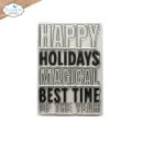 Elizabeth Craft Designs, Clear Stamps, Happy Holidays