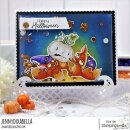 Stamping Bella, Rubber Stamp, FOXY IS STUCK