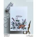 Stamping Bella, Rubber Stamp, FOXY IN THE PUMPKIN